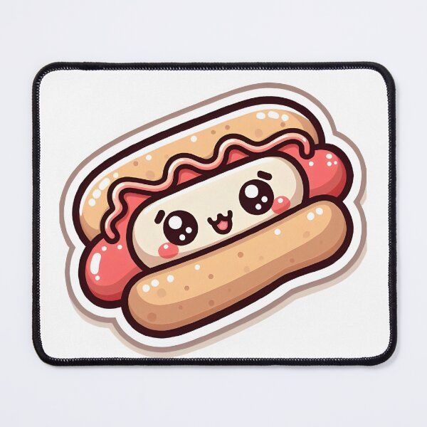Item preview, Kawaii Hot Dog Delight designed and sold by ArtKae.