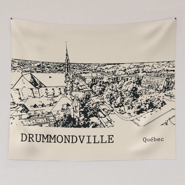 Item preview, Drummondville Québec designed and sold by Lakeric Cityscapes.
