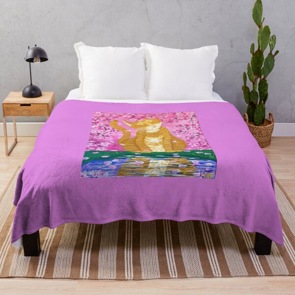 Item preview, Nala in Cherry Blossoms designed and sold by Marcene Ogawa.