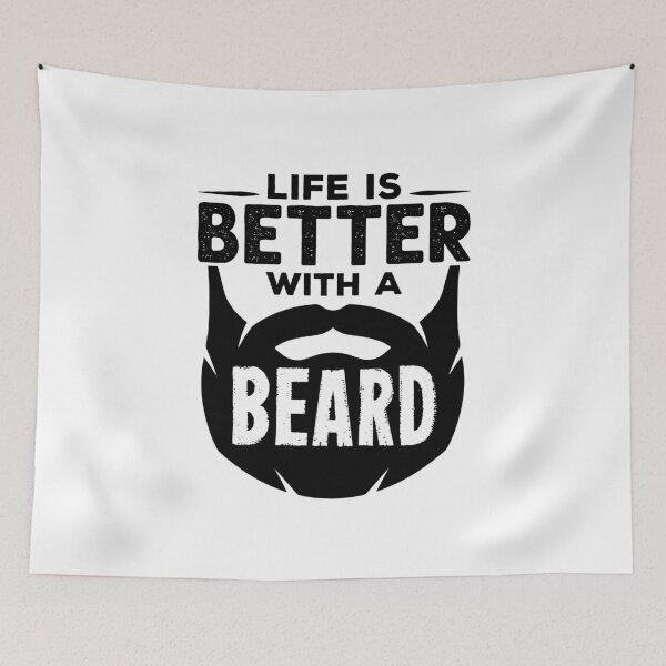 Item preview, Life is Better with a Beard Bearded Men designed and sold by jaygo.