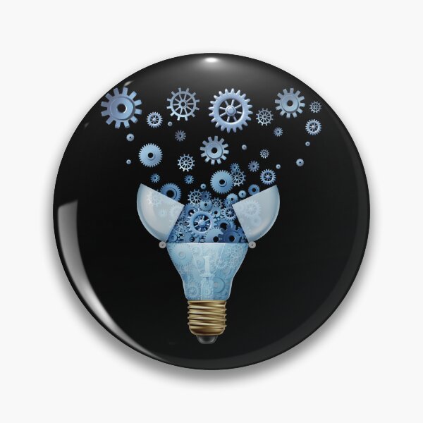 Item preview, Mechanical Engineering idea and industrial engineer representing inventors and invention or STEM  designed and sold by lightidea.