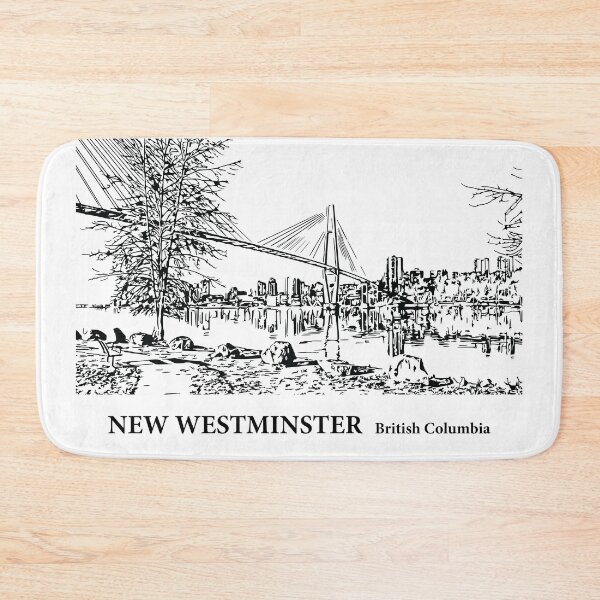Item preview, New Westminster British Columbia designed and sold by Lakeric Cityscapes.