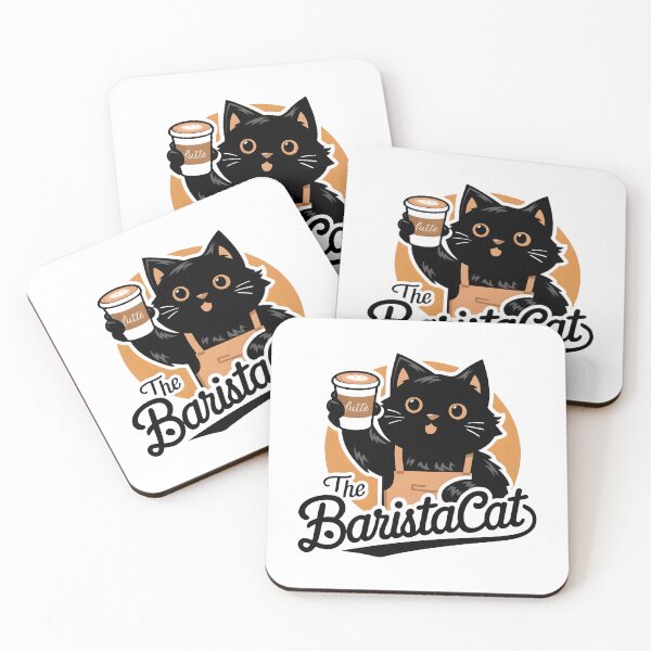 Item preview, The Barista Cat designed and sold by Snifferius.