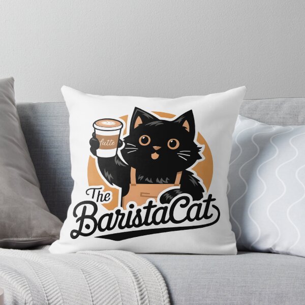 Item preview, The Barista Cat designed and sold by Snifferius.