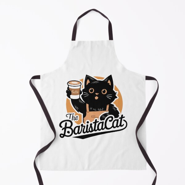 Item preview, The Barista Cat designed and sold by Snifferius.