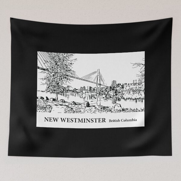 Item preview, New Westminster British Columbia designed and sold by Lakeric Cityscapes.