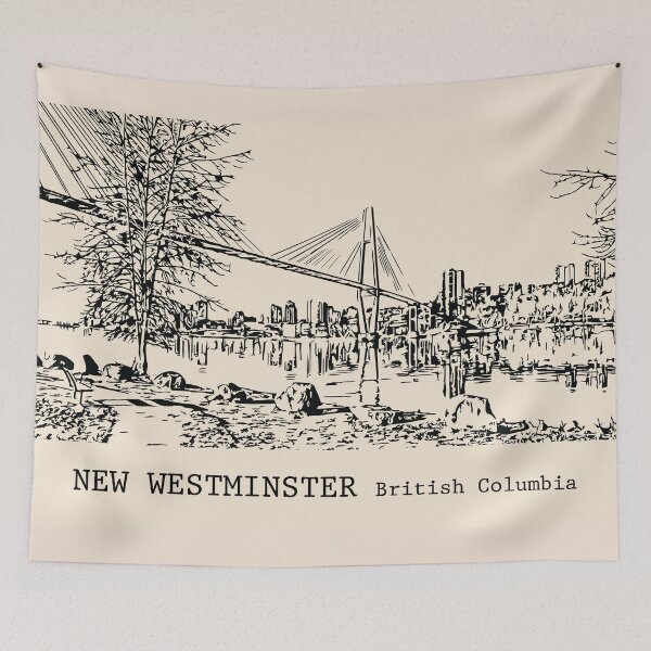 Item preview, New Westminster British Columbia designed and sold by Lakeric Cityscapes.