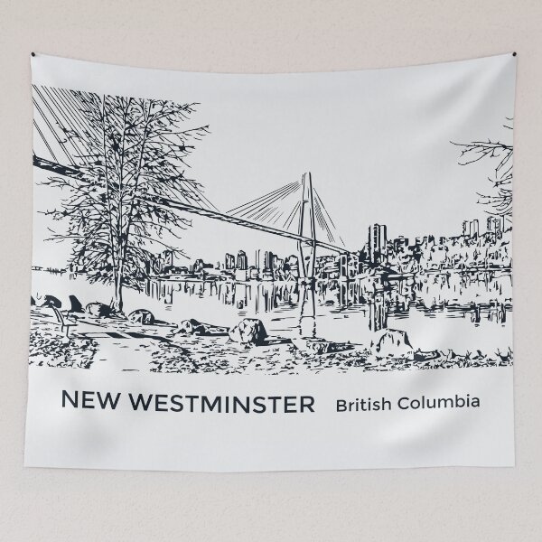 Item preview, New Westminster British Columbia designed and sold by Lakeric Cityscapes.