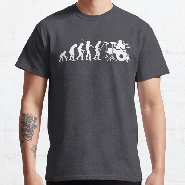 Item preview, Drummer Evolution designed and sold by teeshirtcraze.