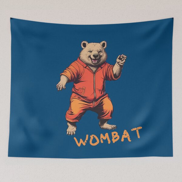 Item preview, Dancing Wombat designed and sold by pUNKnown.