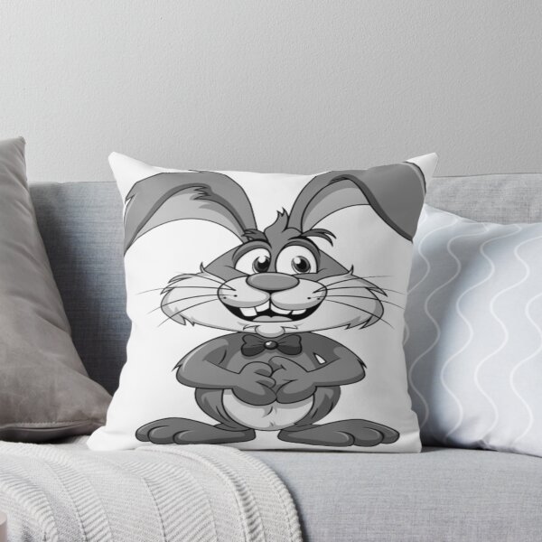 Item preview, divertido y lindo conejo de orejas largas. designed and sold by painting23.