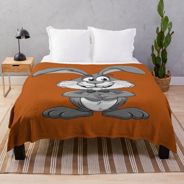 Item preview, divertido y lindo conejo de orejas largas. designed and sold by painting23.