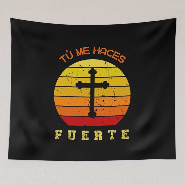 Item preview, Tú Me Haces Fuerte designed and sold by Fantastic-Finds.