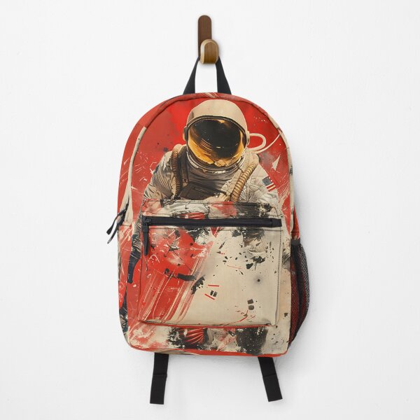 Item preview, Red Planet Descent Astronaut designed and sold by cosmic-sky.
