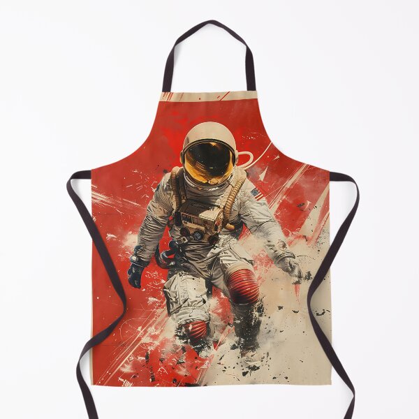 Item preview, Red Planet Descent Astronaut designed and sold by cosmic-sky.