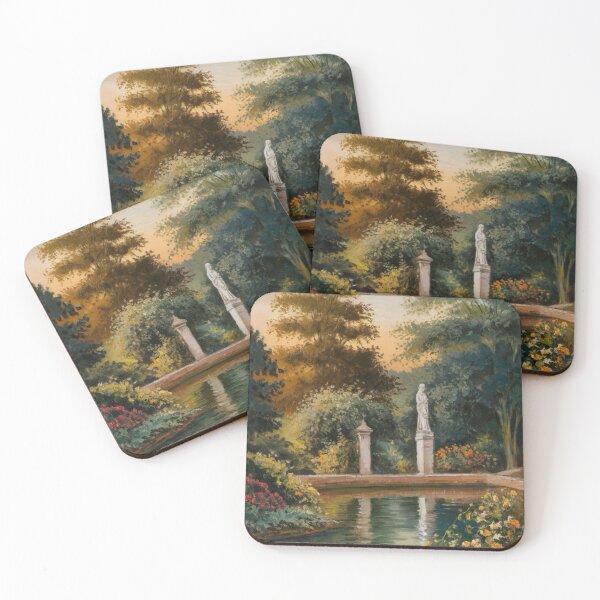 Item preview, Serene French Garden…..Art By Carraann  designed and sold by CARRAANN.