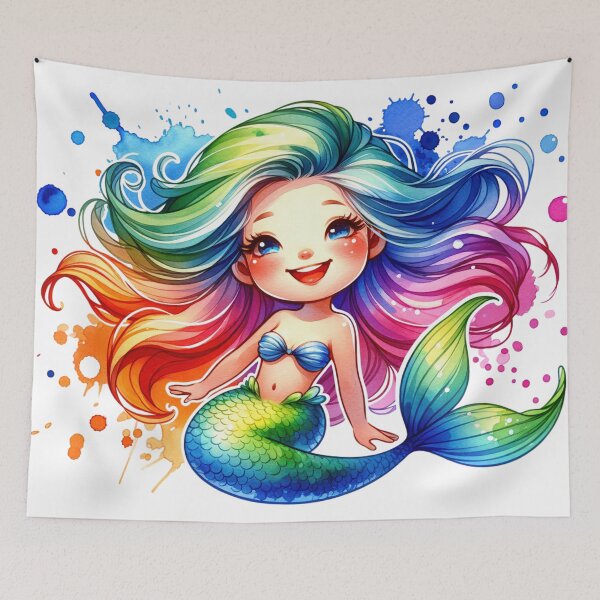 Item preview, Cheerful Mermaid designed and sold by InsanseCreation.