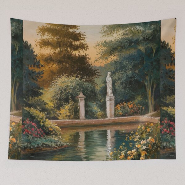 Item preview, Serene French Garden…..Art By Carraann  designed and sold by CARRAANN.