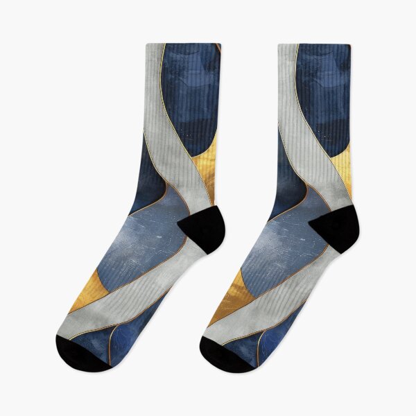 Item preview, Abstract Blue, Gold, and Grey Pattern designed and sold by brandway.