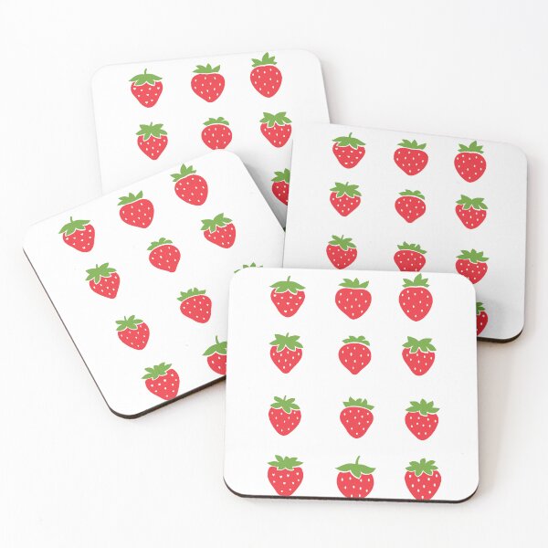 Item preview, Strawberries - red, 12 pieces bundle designed and sold by EmeraldeaArt.