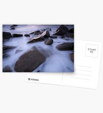 Rocks and Milky Sea Postcards