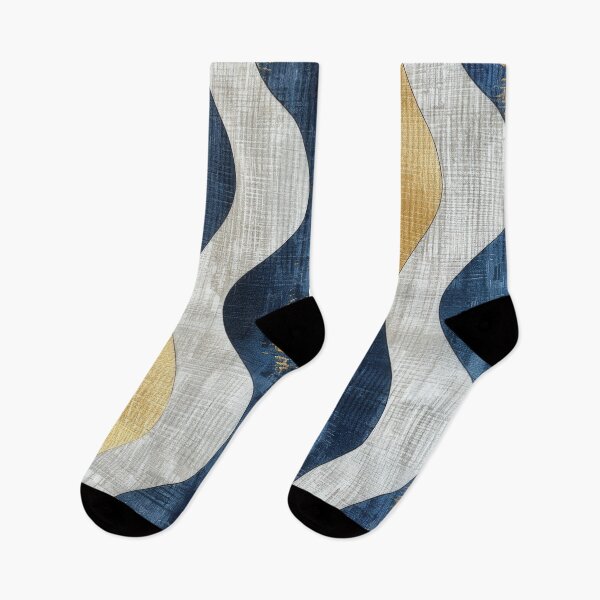 Item preview, Blue, Gold, and White Abstract Pattern designed and sold by brandway.