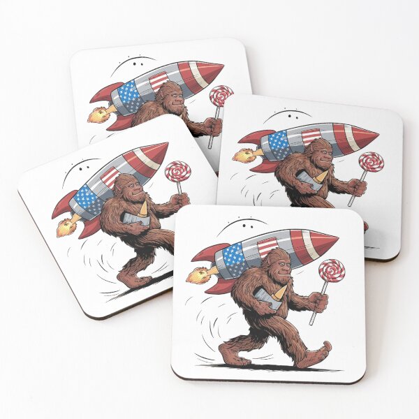 Item preview, Rocket-Powered Legends: Bigfoot’s Sweet Adventure designed and sold by AmziLife.