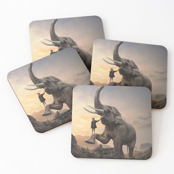 Item preview, "Elephant's Gentle Touch" designed and sold by Grind107.