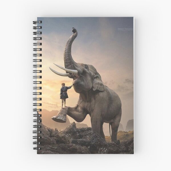 Item preview, "Elephant's Gentle Touch" designed and sold by Grind107.