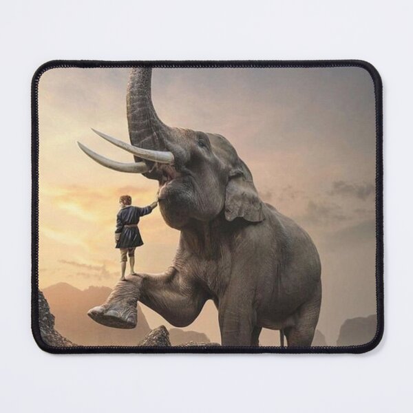 Item preview, "Elephant's Gentle Touch" designed and sold by Grind107.
