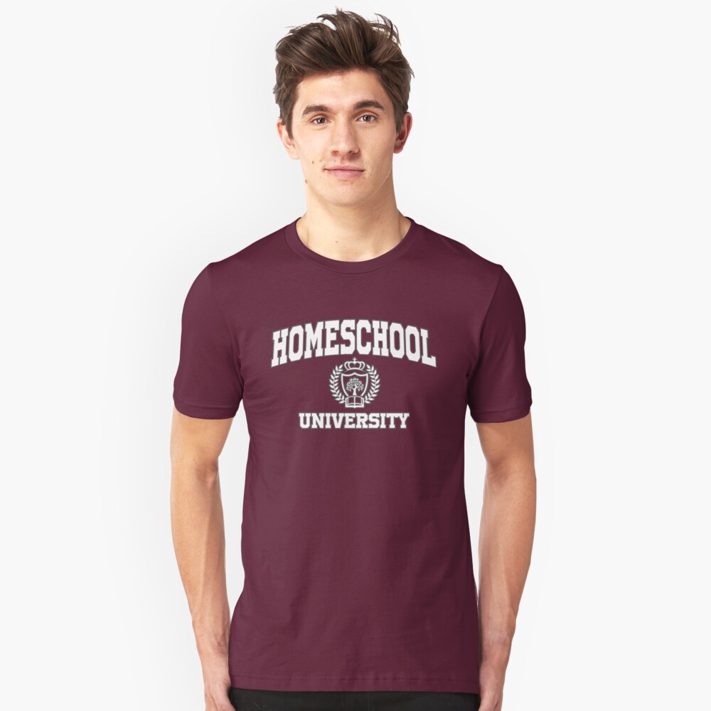 Homeschool University Graduation Gifts Slim Fit T-Shirt