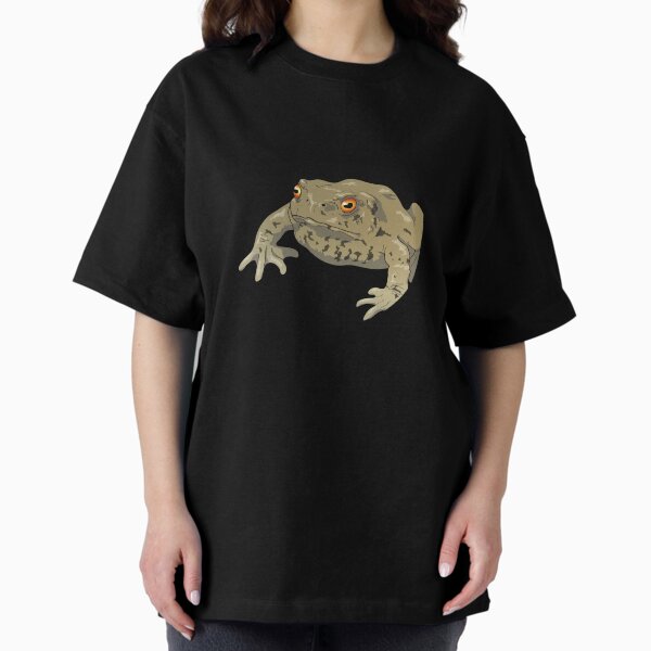 Bufo bufo – Common Toad Oversized T-Shirt