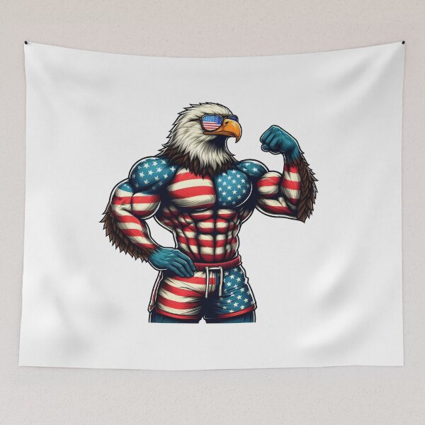 Item preview, patriotic eagle designed and sold by Almasrigroup.