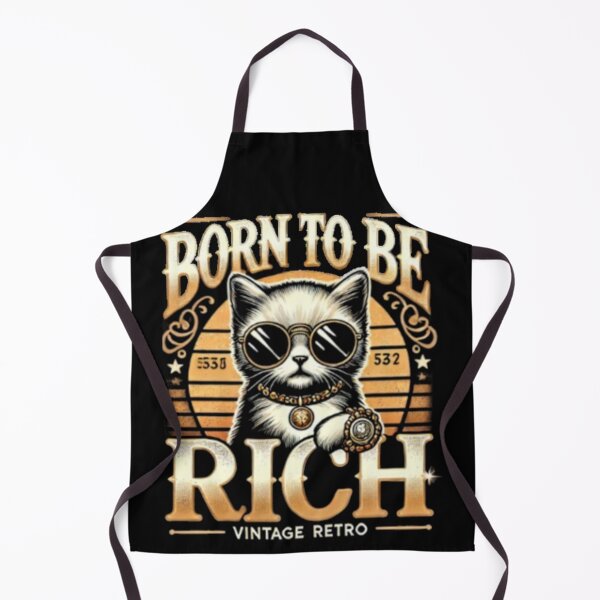 Item preview, Born To Be Rich Kitten Entrepreneur Business Cat designed and sold by JediKittenWars.