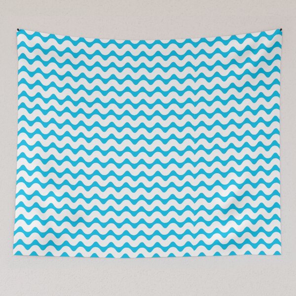 Item preview, Blue Waves Pattern designed and sold by wa2022.