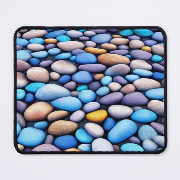 Item preview, Pastel Ocean Blue Pebbles Design designed and sold by LMStudioDesigns.