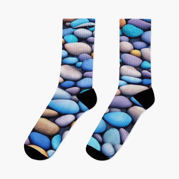 Item preview, Pastel Ocean Blue Pebbles Design designed and sold by LMStudioDesigns.