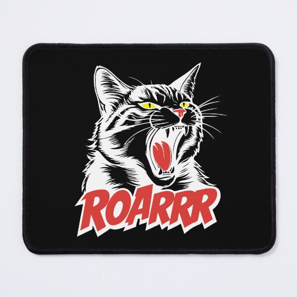 Item preview, Roaring Comic Book Cat. White version designed and sold by twisted-dot.