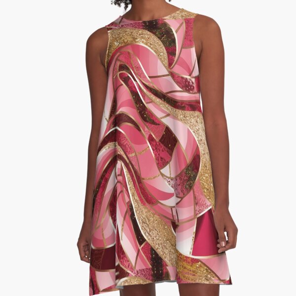 Item preview, Luxe Pink & Gold Pattern 2 designed and sold by PinkGoddessLove.
