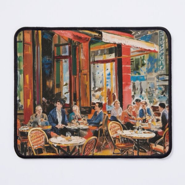 Item preview, Vibrant Paris | Café Carrousel…….Art By Carraann designed and sold by CARRAANN.