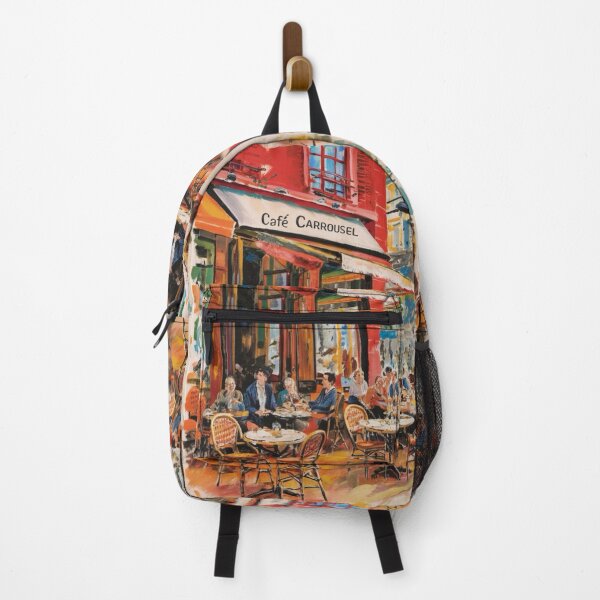 Item preview, Vibrant Paris | Café Carrousel…….Art By Carraann designed and sold by CARRAANN.