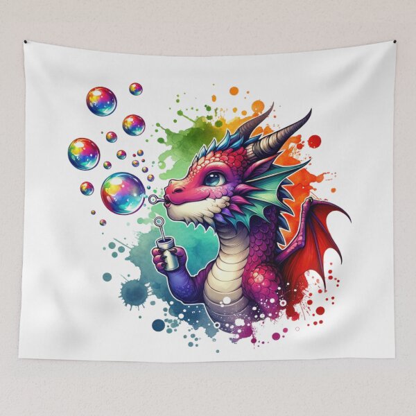 Item preview, Bubble blowing Dragon designed and sold by InsanseCreation.