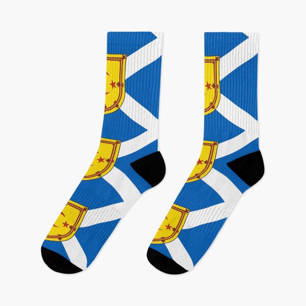 Item preview, Scottish Saltire Flag with Crescent Moon & Star Shield (Bratach shalainn na h-Alba le gealach corran & sgiath reult) designed and sold by JonathanR1994.