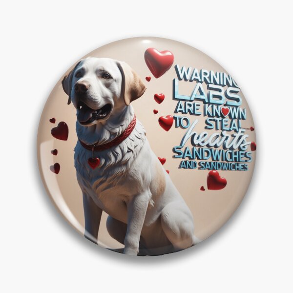 Item preview, Warning: Labs are known to steal hearts and sandwiches designed and sold by HardCorps.