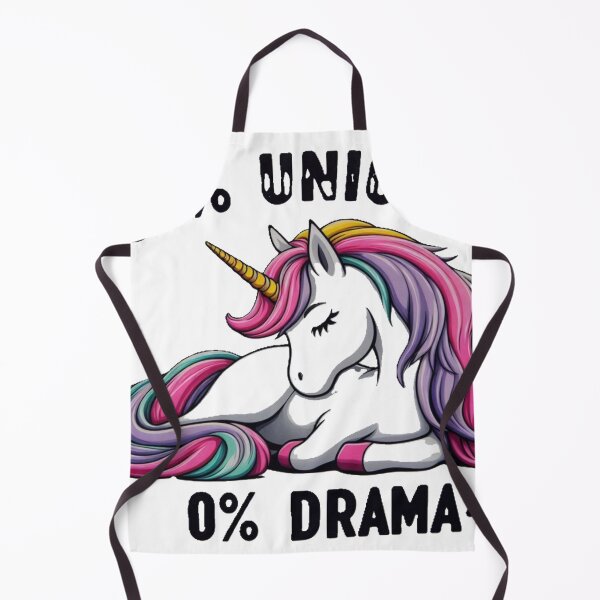 Item preview, Funny Unicorn Quote :100% unicorn 0% drama  designed and sold by venavar.
