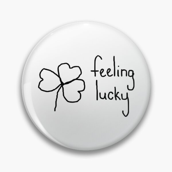 Item preview, feeling lucky designed and sold by idlefabrication.