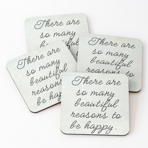 Item preview, There Are So Many Beautiful Reasons To Be Happy designed and sold by ThePinkProject.