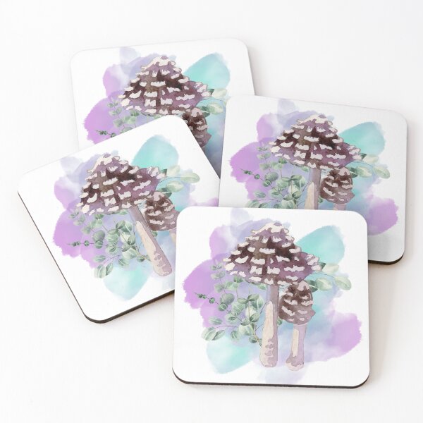 Item preview, Purple Toxic Toadstool and Foliage  designed and sold by WildWoodlandWitch.
