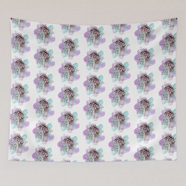Item preview, Purple Toxic Toadstool and Foliage  designed and sold by WildWoodlandWitch.