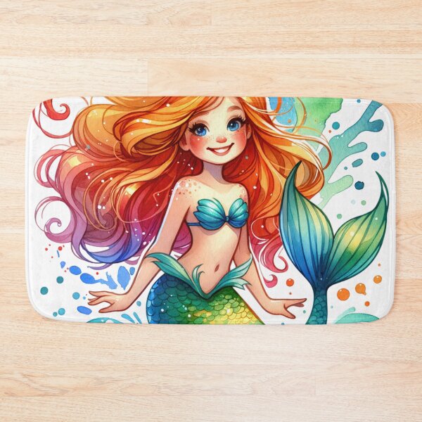 Item preview, Cheerful Mermaid designed and sold by InsanseCreation.